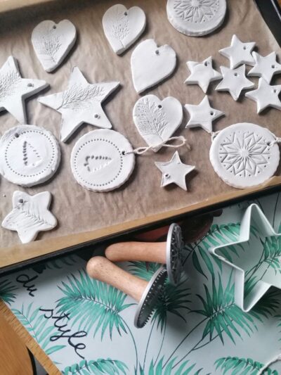 Christmas Decorations in Air Drying Clay 24th Nov - Image 3