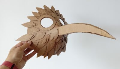 30/7/25 Cardboard Mask Building with Sam Bradbury - Image 4