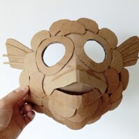 30/7/25 Cardboard Mask Building with Sam Bradbury