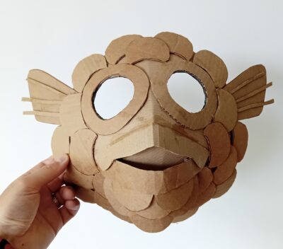 30/7/25 Cardboard Mask Building with Sam Bradbury